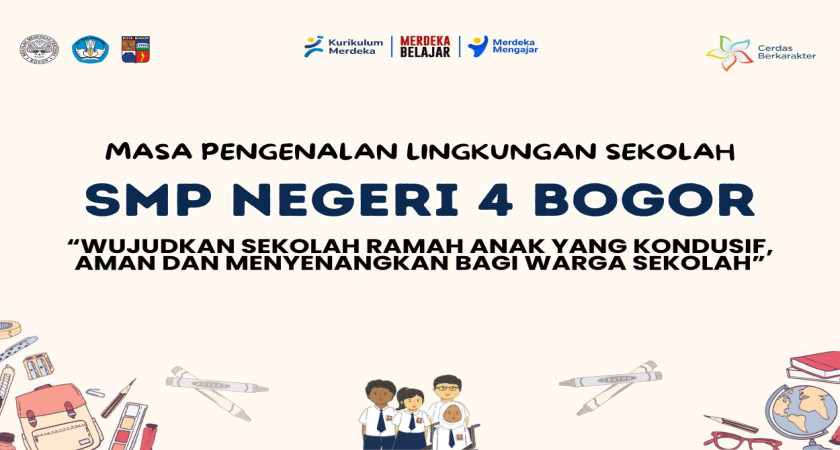 Pengumuman Panitia Penerimaan Peserta Didik Baru (PPDB) SMP Negeri 4 Kota Bogor Tahun Ajaran 2024-2025