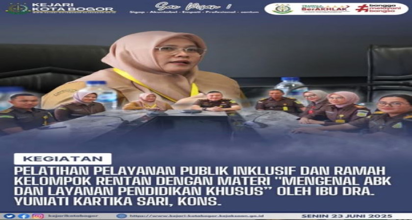 Narasumber Kejaksaan Negeri Kota Bogor