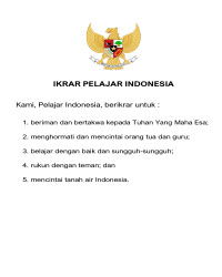 Ikrar Pelajar Indonesia