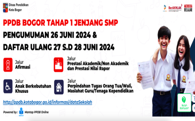 PENGUMUMAN JADWAL DAFTAR ULANG SMP NEGERI 4 KOTA BOGOR